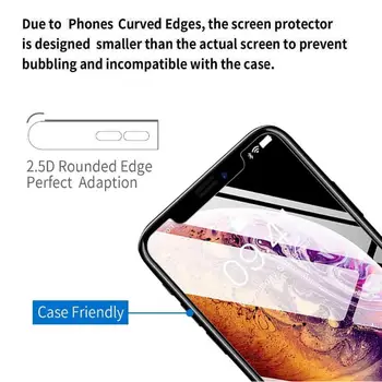 Samsung Galaxy Note 8 er fuld hvid 3D hærdet glas skærm Protektor