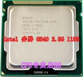 For lntel G840 CPU Processor, Dual-Core(2.8 Ghz /L2=2*256 KB/65W) Socket LGA 1155-Skrivebordet (at arbejde Gratis Fragt)