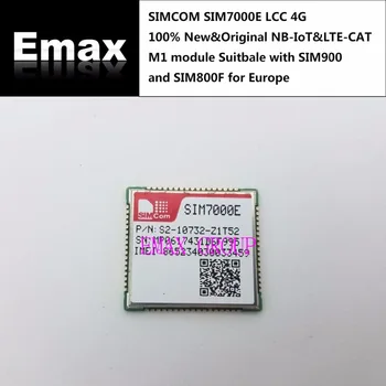 5pcs SIMCOM SIM7000E B3/B8/B20/B28 LCC 4G NBIoT<E-CAT M1 modul Suitbale med SIM900 og SIM800F for Europa