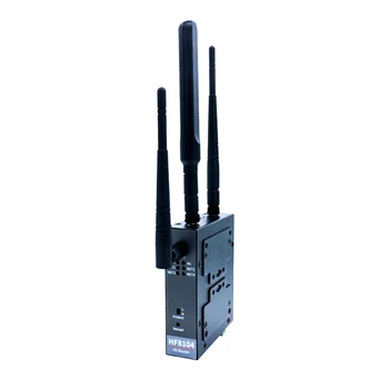 RJ45 4G Router Ethernet WiFi til en Server Enhed HF8104 4G, 3G, GPRS-4-Port til Linux-System Industrielle Trådløse Router SMS VPN