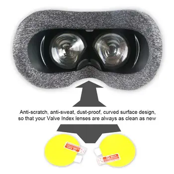 VR Protector HD Klar Film Linse Protektor for Ventil Indeks Virtual Reality Skærm protektor tilbehør