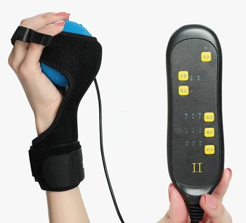 Stroke elektriske finger massager hemiplegi varm komprimere finger vibrationer fysioterapi bolden hånd rehabilitering, hvor du udstyr
