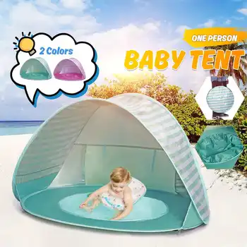 Camping Vandring Stranden UV-bevis Bærbare Telt Solen, Læ Spædbarn Baby Kid Børn Toy Telt Swimmingpool Husly, Vand Spiller Markise