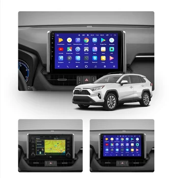 Android-10.0 skærmen Car Multimedia afspiller Til Toyota RAV4 2018 2019 2020 BT video, stereo, Android GPS navi-hovedenheden auto stereo