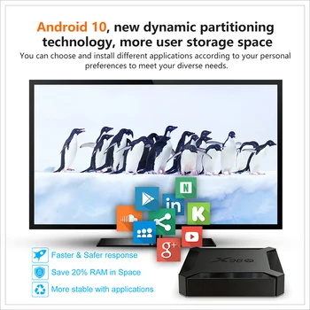 Android TV Box Allwinner H313 TVBox 2,4 G Wifi 1G 8G 2 GB 16 GB 4K HDMI-2.0 EN Youtube Media Player-Android-10.0 Smart TV-Set-Top-Boks
