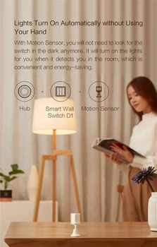 Aqara Smart vægkontakt D1 Zigbee Trådløse Fjernbetjening lyskontakten Neutral Fire Wire Triple-knappen For Xiaomi smart home