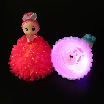 Lysende Dukke Farverige LED Lysende Børn, Legetøj til Pige Kidz Fødselsdag Gave Bryllup Dukke Jul Legetøj Lys Op Legetøj