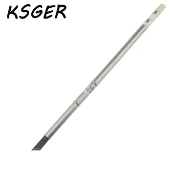 KSGER Sort AX-Grade Tynd T12-K Tykkelse 2,0 mm T12 Lodde loddekolbe Tips Til STM32 OLED-T12 Temperatur Controller
