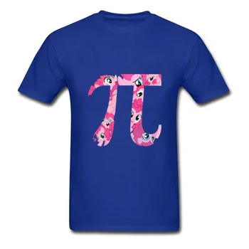 Matematik Pi My Little Pony Rainbow Twilight Kreative T-Shirt Interessant Tegneserie Design Unge Tee-Shirt I Bomuld Pink Sød Grafik
