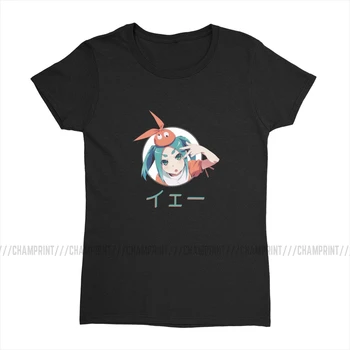 Yay Ononoki Yotsugi for Kvinder T-shirts Bakemonogatari Japansk Anime Søde T-Shirts Crewneck t-Shirt Top Hip Hop Tøj, Kvinde