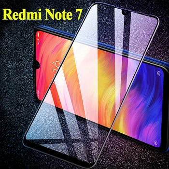 9D hærdet glas til Redmi Note 7 t 8 s 8 9 pro på redmi 9 8 7 7A 8A fuld skærm protektor til Xiaomi redmi Note 7 8 pro glas