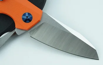 LEMIFSHE ZT 0456 Taktiske Folde Kniv G10 Håndtere D2 Blade Bærer Flipper Jagt Kniv Lomme Camping Overlevelse EDC Værktøjer