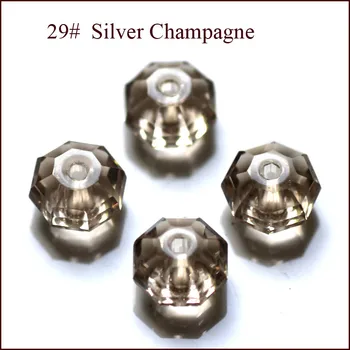 AAA 100Pcs/Taske 4x6mm Krystal Glas Perle Nyligt Design Rondelle Perler for Mode Smykker at Gøre Klud Tilbehør