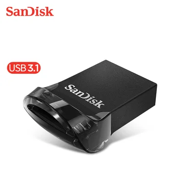 Original SanDisk Ultra Fit USB Flash Drive 16gb CZ430 16GB mini-USB-Pen Drive 3.0 Op til 130 MB/S high Speed USB 3.0-U Stick