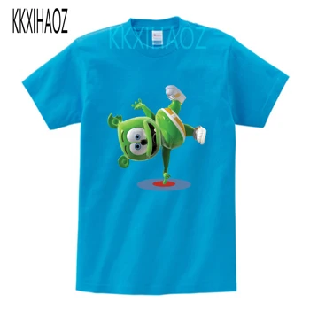 2019 sommeren Nye Mode kids T-shirt Gummy Bears Print Casual Cool t-shirt sommer drenge og piger Tshirt mj