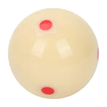 5.72 Cm Rød 6 Dot-Spot Sølle Hvid Pool-Billard Praksis Uddannelse Cue-Ball Billard Pool Ball Udskiftning