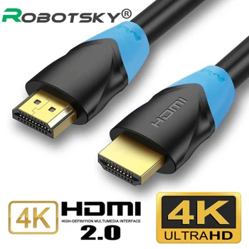 HDMI-Kabel 2.0 Version 4k-Line HDMI til HDMI-Skifte Splitter Kabel-Audio Video Adapter Kabel 0,5 m 1m 1,5 m 2m 3m 5m 12m 10m 15m