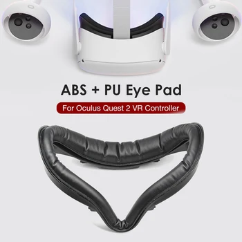 For Oculus Quest 2 VR Facial Interface og PU Læder Skum Ansigt Pad Headset Udskiftning af en Del Beskyttende Øje Mat VR Tilbehør