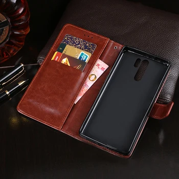For Xiaomi Redmi 9 Tilfælde Flip Wallet Læder Cover Til Xiaomi Redmi 9 M2004J19AG Monteret Sag