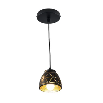Nordisk Strygejern Led Vedhæng Lys Vintage black Moderne LED Hængende pendel-Lampe til stuen Restaurant Hjem Loft Indretning Luminair