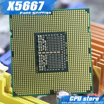 Intel Xeon X5667 CPU processor /3.06 GHz /LGA1366/12MB/ L3 95W Cache/Quad Core/ server-CPU Gratis Forsendelse , der er sælger, X5647