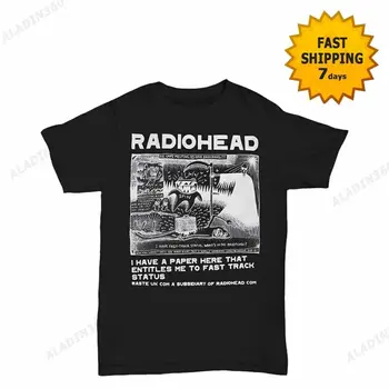 Radiohead Nordamerika Tour 2018 T-shirt Størrelse S - 3XL Koncert tee T-shirt