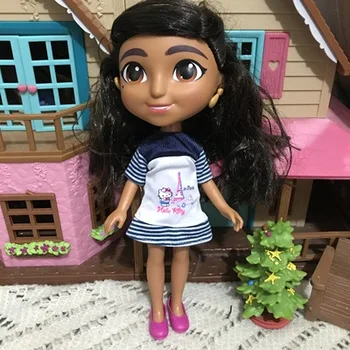 Originale dukke jasmin 25cm søde legetøj diy gave til pige princess dukke