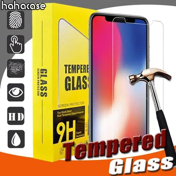 10stk 2.5 D Hærdet Glas Præmie Til iPhone 12 Mini-11 Pro Max antal XS-XR-X 8 7 6 Plus SE 5 Screen Protector Film Vagt Med Pakke