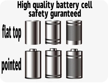 Reelle kapacitet som angivet SC batterier 1300mAh genopladelige sub C-batteri akkumulator 1,2 V svejsning faner NICD for skruetrækkere