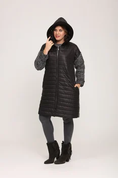 Kvinders plus size 2020 efterår og vinter fashion varm og elegant frakke jakker tendenser nye sæson quiltning lys oppustelige sport jakke tyrkisk lavet i