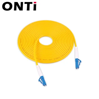 ONTi 10 Stk LC UPC at LC UPC Simplex 2,0 mm 3,0 mm PVC-Single-Mode Fiber Patch Kabel-jumper fiber patch kabel fibra optica