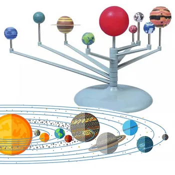 Solar System Planetarium Model Kit Astronomi, Science Projekt DIY Børn Gave Verdensomspændende Salg