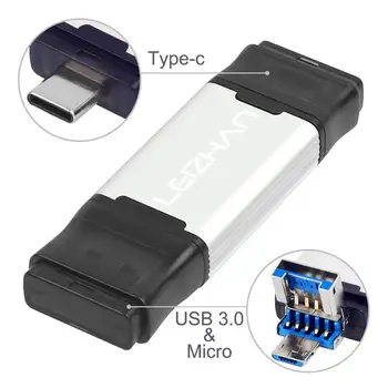 Hotsale Type C OTG USB-Flash-Drev 128 GB Pen Drive 32GB, 64GB Micro Pendrive 3-i-1 Usb-Stick 3.0 Flash Drev Android Thumbdrive