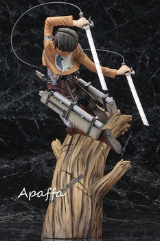 28cm Anime Figur Legetøj Angreb på Titan Kotobukiya Levi Ackerman PVC-Action Figur Legetøj Samling Model Doll Gave