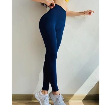 Trænings-og kvinder problemfri leggings med høj talje fitnesscenter legging træning srunch butt sport leggings mave kontrol yoga bukser booty bukser