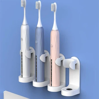 Automatisk Tandpasta Dispenser Elektriske Tandbørste Holder Tandpasta Squeezer Vægbeslag Stå Badeværelse Tilbehør