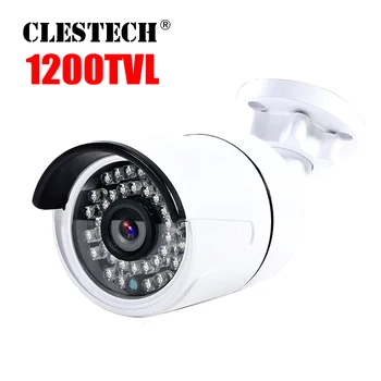 1200TVL Cmos Hd Cctv Kamera i/Udendørs ip66 Vandtæt IR-CUT 36Led Night Vision videoovervågning sikkerhed vidicon har beslag