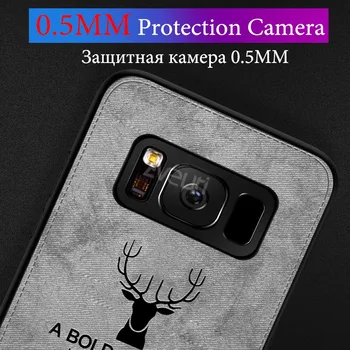 Klud Phone Case For Samsung Galaxy S8 S9 S10 S20 Plus Note 20 Ultra 10 8 9 S10E S7 S6 Kant A40 A50 A70 A51 A71 A7 2018 Dække