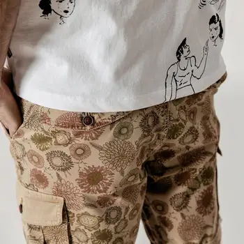 SIMWOOD 2020 sommer blomstrede shorts mænd fragt hawaii print shorts løs vintage plus size mærke tøj 190194