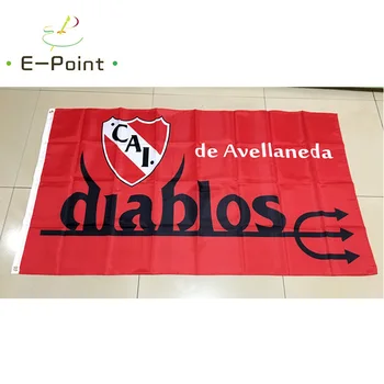 Argentina Klub Atletico Independiente 3 ft*5ft (90*150 cm) Størrelse Julepynt til Hjem Flag Banner Gaver
