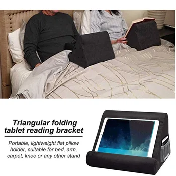 Holder til bærbare computere, Tablet Pude Skum Lapdesk Multifunktionel Laptop Cooling Pad Tablet Stå Holder Stand Lap Resten Pude til Ipad