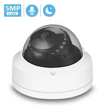 H. 265 5MP 3MP 2MP PoE IP-Kamera hærværkssikret ONVIF CCTV Dome Kamera, Video Overvågning Motion Sensor Lyd Registrere IP-Kamera RTSP