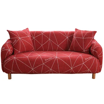 Blomstret Sofa Dække Spandex Elastisk Klud Mandala Geometriske Snit Sofa Couch Slipcover Protector Stue 1/2/3/4 Pladser