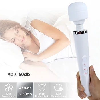 Man nuo 10 Speed Ultra Stærke Kæmpe Vibrator Body Massager AV Stick G-spot Stimulator Sex Produkt Sex Legetøj til Kvinder USB-Opladning