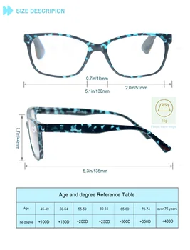 Modfans Mænd Læsning Briller For Læseren Kvinder Square Farverig Mode Ramme Plast Materiale, Behageligt At Bære Brille