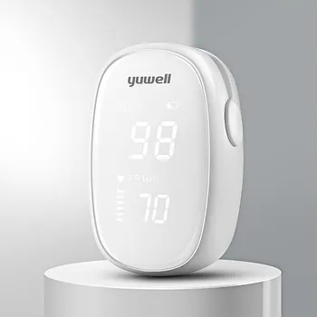 Original Yuwell YX102 Digital Fingerspids Pulse Oximeter LED-Skærm Omsorg For Sundhed High-Speed Sensor Auto Power Off