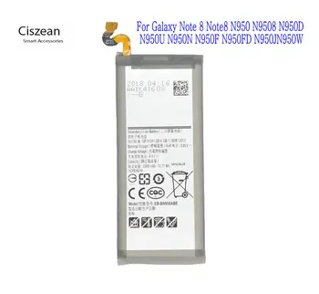 Ciszean 3300mAh EB-BN950ABE Batteri Til Samsung Galaxy Note 8 Note8 N950 N9500 N9508 N950D N950U N950N N950F N950FD N950J N950W