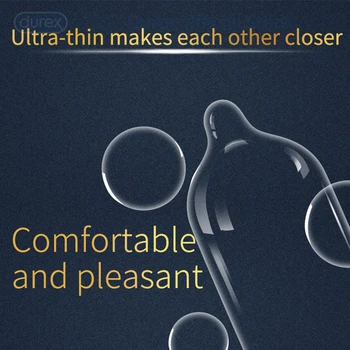 Durex Kondomer Tæt Passe Ekstra Lubricanted Naturlig Latex Stramme Ultra Tynd Penis Ærme Voksen Sex Produkter til Man