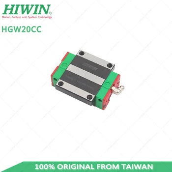 Original hiwin HGH20CA HGW20CC lineær skyder blok befordring for hiwin HGR20 lineære skinner 20mm lineær jernbane CNC del