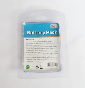 2000mAh 3,7 V Genopladeligt Lithium-ion Batteri med Værktøj Skruetrækker Pack til Nintend 3DS LL/XL